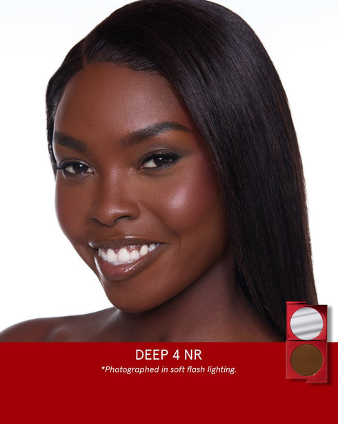 Deep 4 NR - Turn Up the Base Versatile Powder Foundation - GLAM MODA